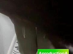 i caugt her peeing in the bathroom by accident