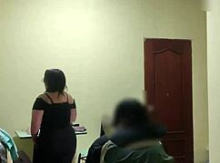 i can't resist fucking the cleaning lady outdoors