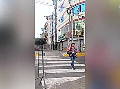 I found a mature woman on the street for intense doggystyle