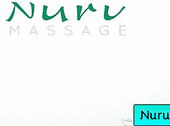 Petite teen masseuse gives wet nuru to horny client