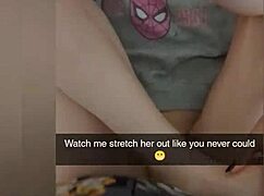 Pov cumslut Richelle Rose begs with legs up for more