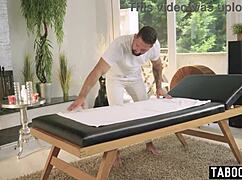 candie luciani gets a sensual massage with anal surprise