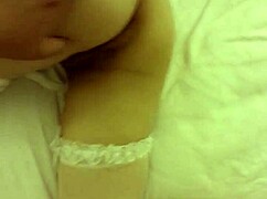 Holy Hell! Watch This Chinese Babe In White Stockings Suck A Huge Cock Like A Pro!