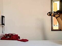 I grab my stepfather while he watches me try on clothes, ending with his cock deep in my pussy.