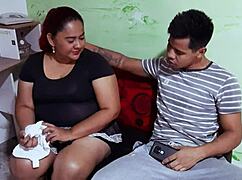 hey, this fat mature woman craves her stepson’s touch badly!