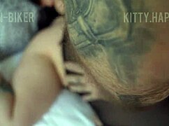 Fucking the tattooed Latina girl and unloading heaps in her tiny mouth.