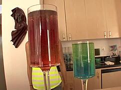 Blondes say, 'lick our pussies with dildos everywhere'