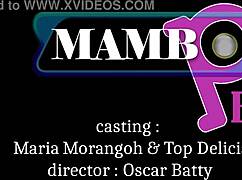 maria morangoh, white brazilian alt, takes big black cock deep in anal