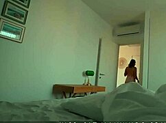 Day 27 - Stepmom cheats during phone talk with stepson. Doggystyle pounding rocks her big tits.