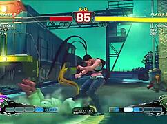 novinha ninja practicing karate with her student on the street