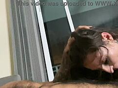 Slide the panties to the side and watch this interracial group action with rough doggystyle pounding.