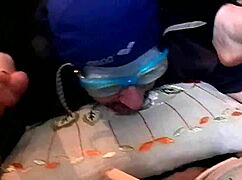 Experiencing teasing from Roberta's foot scent