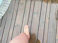 ME CALENTÉ CON EL HIJO DE MI AMIGA CUANDO LO QUE DEBÍA HACER ERA CUIDARLO CREAMPIE