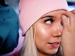 Colombian Blonde Teases and Sucks Her Stepbrother's Cock Live on Webcam.