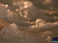 Teen Beauty Chilling Naked In Hot Tub