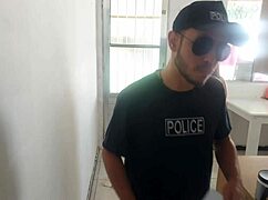 housewife pays cop with ass