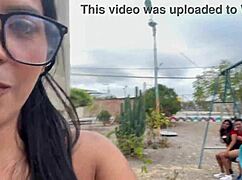 an if they discovr us doin fun rough sex in public park with my whore girlfriend an horny stranger