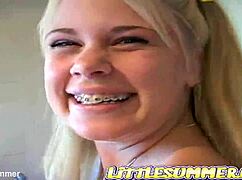 Oh wow, little blonde's summer masturbation adventure!