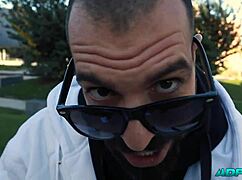 Aris Dark, the cute 18+ Spanish teen, enjoys licking