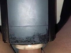 lovense solace toy used for cumshot by stranger