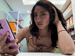 caught masturbating in the office, then her friend gives her a huge ass blowjob with kissing and screaming 😘