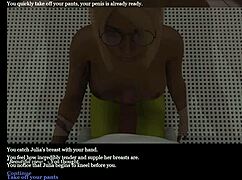 so we’re just chilling at this fetish club, starting with some wild foot play in the prologue.