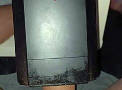 lovense solace toy used for cumshot by stranger