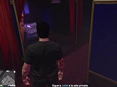 blonde undresses in private striptease with lap dance