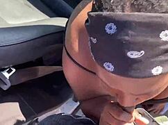 Thot Gets Mad Sucking Dick In Public Lol