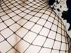 Sexy Couple Filming Video With Wife In Stockings Getting Anal Licked And Fucked