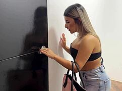 i caught my girlfriend cheating with her lover and slammed them with a strap-on in a colombian lesbian threesome