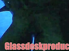 I interview the sexy dripping wet model backstage on sofa for oral cum in backroom