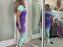 sexy milf gym outfit haul 😍