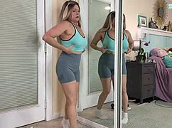 sexy milf gym outfit haul 😍