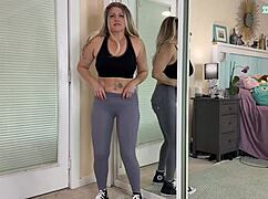 sexy milf gym outfit haul 😍