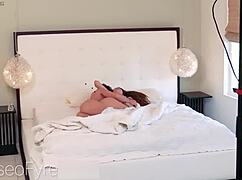 Big Natural Tits and Ass Riding in Doggystyle Behind Scenes