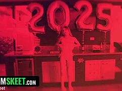 New Year Starts with Monster Cock in Pussy