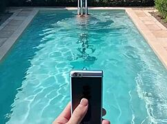 College girl skips class to show big ass in uniform