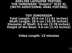i crave adeline lafouine fisting with that huge dolphin toy