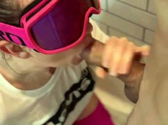 yo, ready for dickflash bathroom adventure part 2 with cum on face?