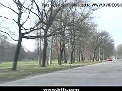 Horny Teens with Small Tits Take Huge Cock in Pussy Hardcore