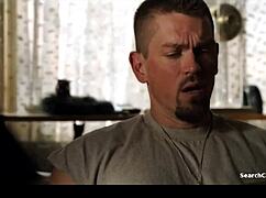 alyssa leblanc exposes her boobs in maid costume from shameless s07e02.