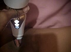 Hear the juicy sounds as I pleasure myself with a toy.