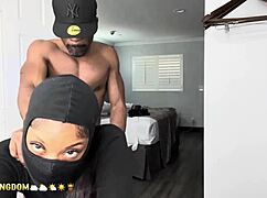 I’m crazy for this sexy booty chick banging herself with a dildo before real dick!