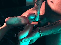 This dirty old man obsessed with my feet and tight pussy