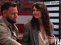couple fantasy unfolds with seth gamble, liz jordan, and victoria voxx in pov