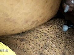Homemade fuck, he rubs cum on my pussy?