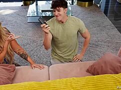 watch stephanie love suck and fuck her husband