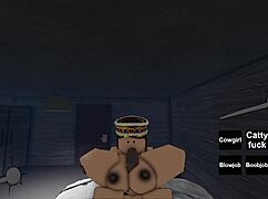 Can Busty English Queen Handle Fucking A Roblox Noob?