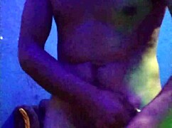 This sexy latina teacher shaves and masturbates with her students at the party!